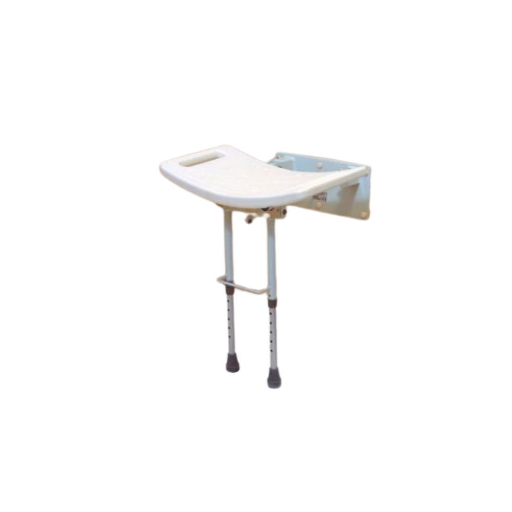 Wall Mounted Wood Shower Seat from the Home Care Collection popular Mod