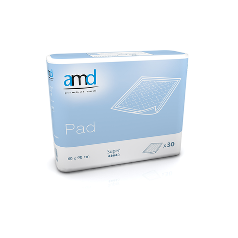 AMD Disposable Bed Pad Super (30 Pack)