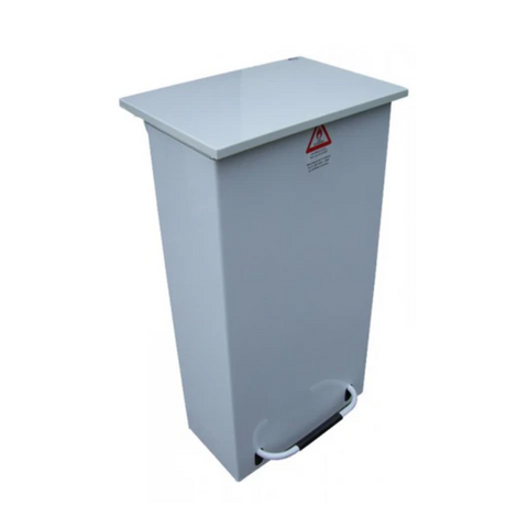 Fire bin Enclosed 70ltr