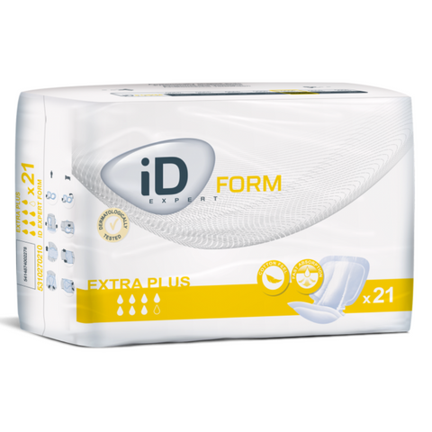 iD Form Large Shaped Pads - Extra Plus 21 Pack