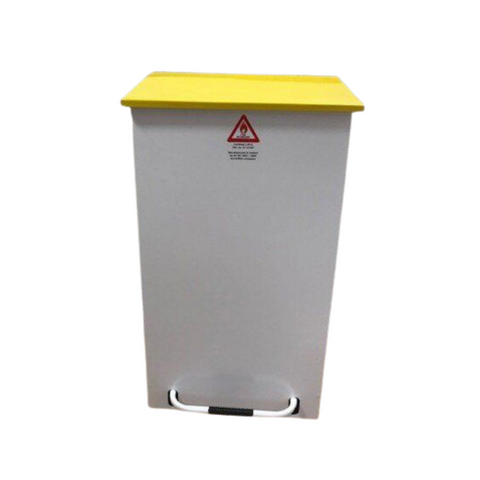 Fire Bin with Silent Lid