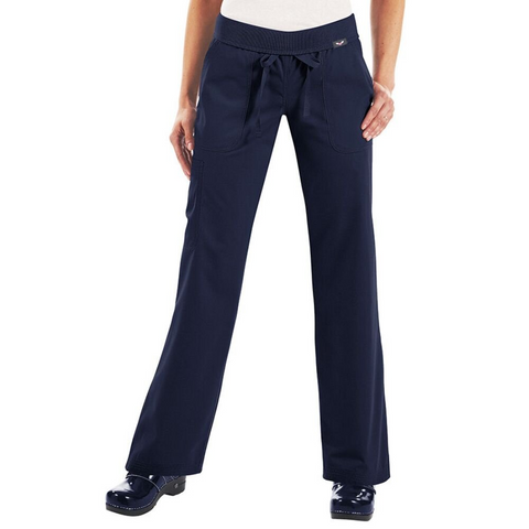 Navy Koi Classic Morgan Trousers Long