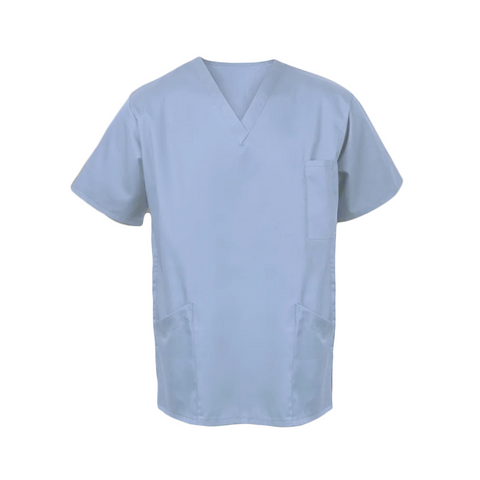 Sky Blue Smart Scrub Tunic