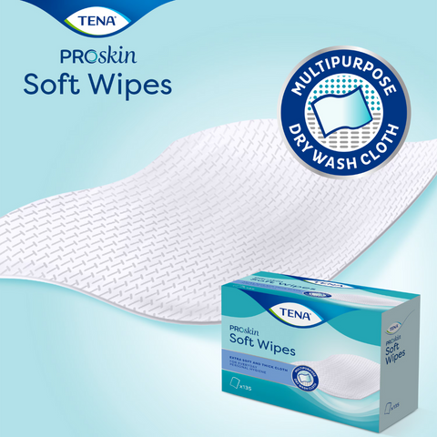 Primarily used for perineal skin care when changing absorbent incontinence products but also suitable for full body cleansing. They are highly absorbent and lint free with excellent dry and wet strength.