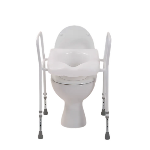 Toilet seat raised adjustable