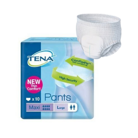 Tena Maxi Pull Up Pants 10 Pack