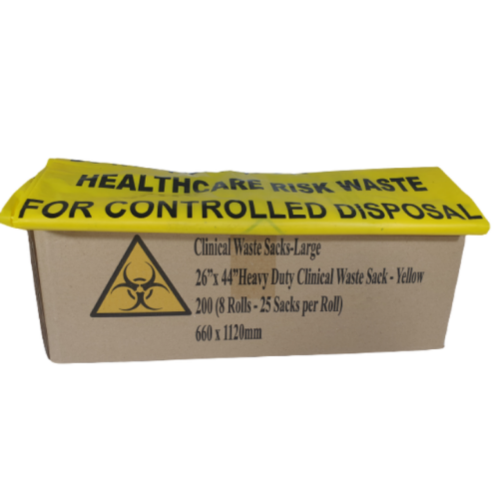 Homecare Medical | Yellow Clinical Waste Sacks – Homecare Medical Shop