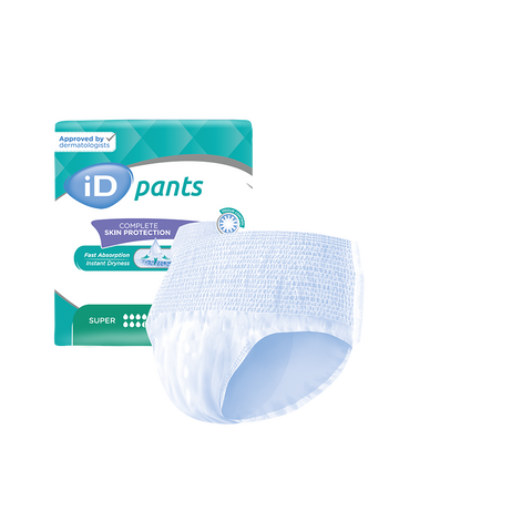 iD Adult Pullup Pants Super 12 Pack