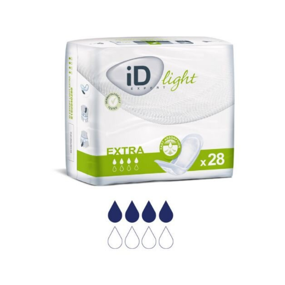 Homecare Medical | iD Expert Light Incontinence Pads Extra – Homecare ...